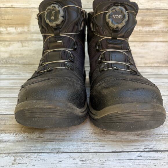 Red Wings Shoes 9.5D Mens Tradesman Safety Toe Hiker Boot Boa Lace Waterproof - Picture 3 of 16